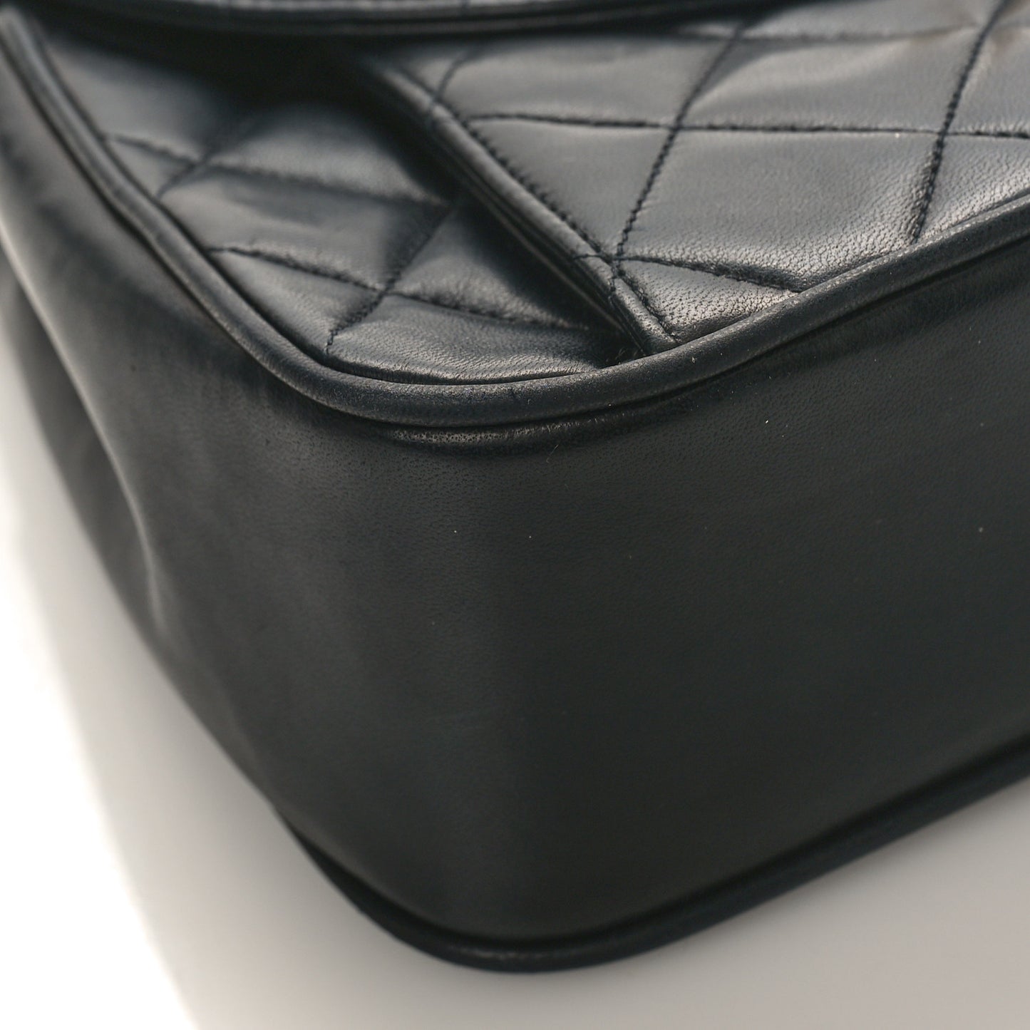 Lambskin Quilted Small Bijoux Flap Black