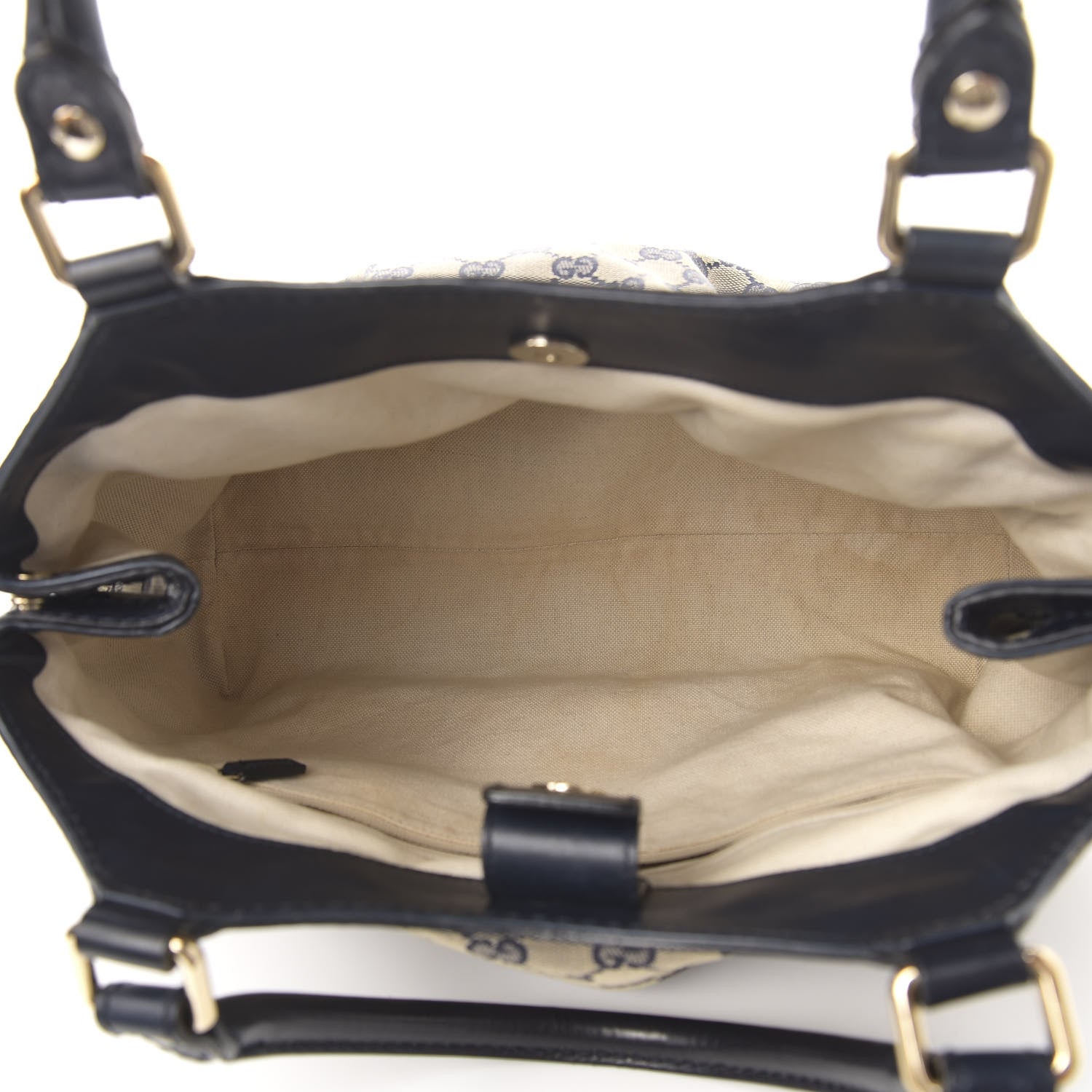 Gucci Monogram Medium Sukey Tote Navy 5 of 10