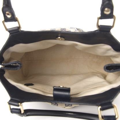 Gucci Monogram Medium Sukey Tote Navy 5 of 10