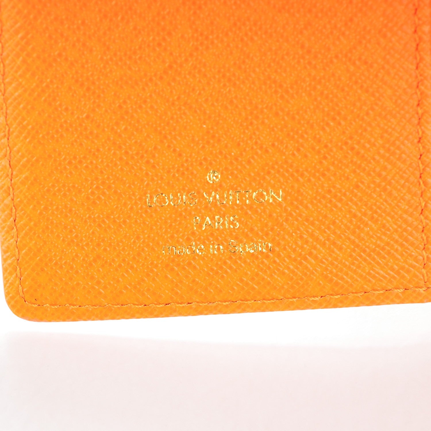 Louis Vuitton Epi Small Ring Agenda Cover Mandarin 6 of 7