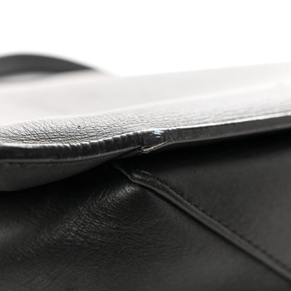 Celine Supple Natural Calfskin Medium Tri-Fold Bag Black 11 of 13