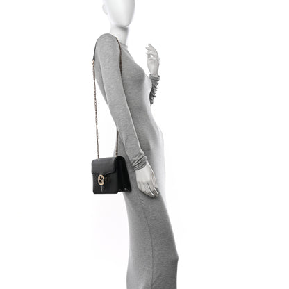 Gucci Dollar Calfskin Small Interlocking G Shoulder Bag Black 2 of 11