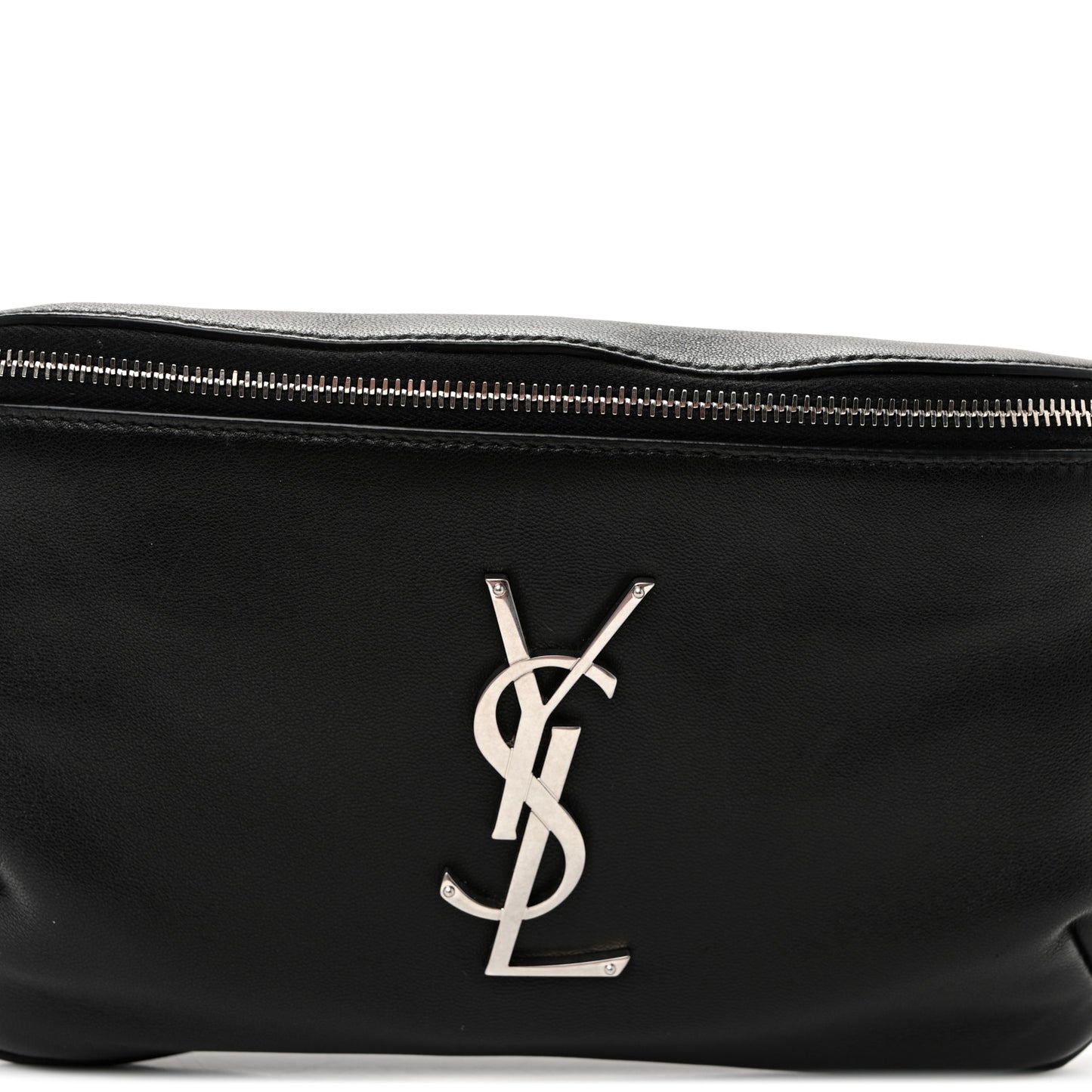 Lambskin Monogram Belt Bag  Black