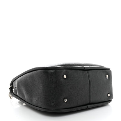 Mulberry Small Classic Grain Calfskin Leighton Black 4 of 14