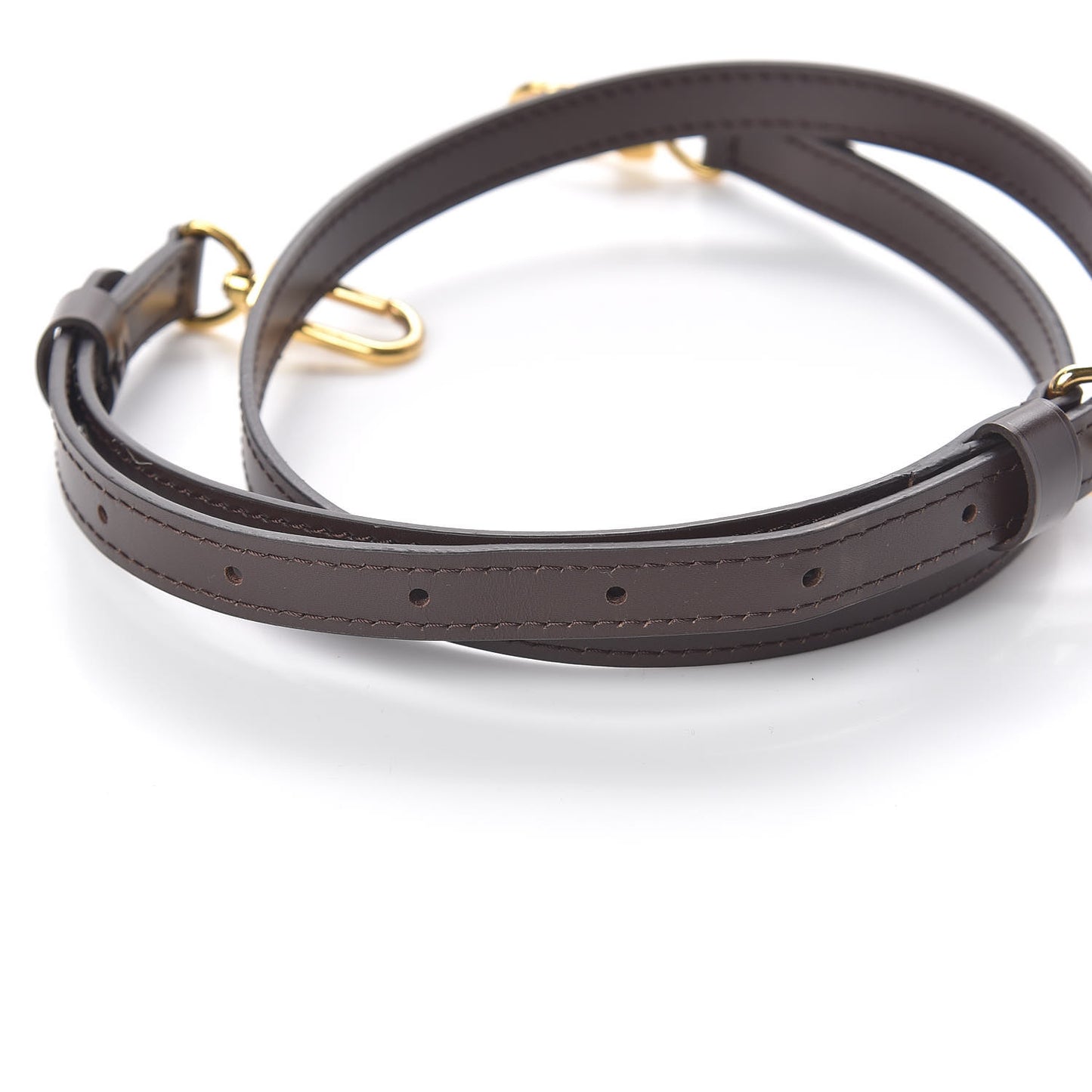 Calfskin 16mm Adjustable Shoulder Strap Brown
