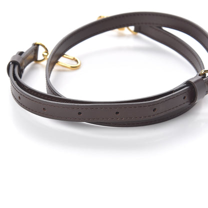 Louis Vuitton Calfskin 16mm Adjustable Shoulder Strap Brown 3 of 4
