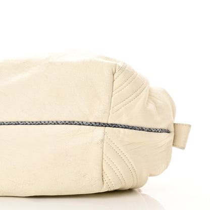 Fendi Nappa Nuvolata Spy Bowler White 11 of 11