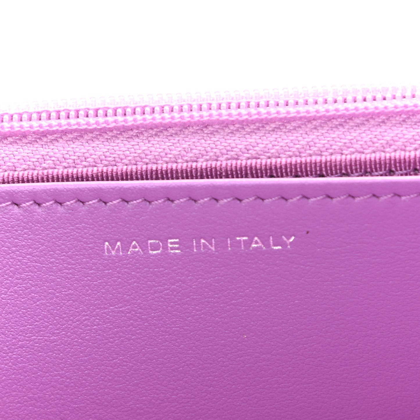 Tweed Iridescent Wallet On Chain WOC Blue Pink Orange Silver