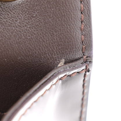Saint Laurent Patent Small Monogram Kate Satchel Spicy Chocolate 12 of 13