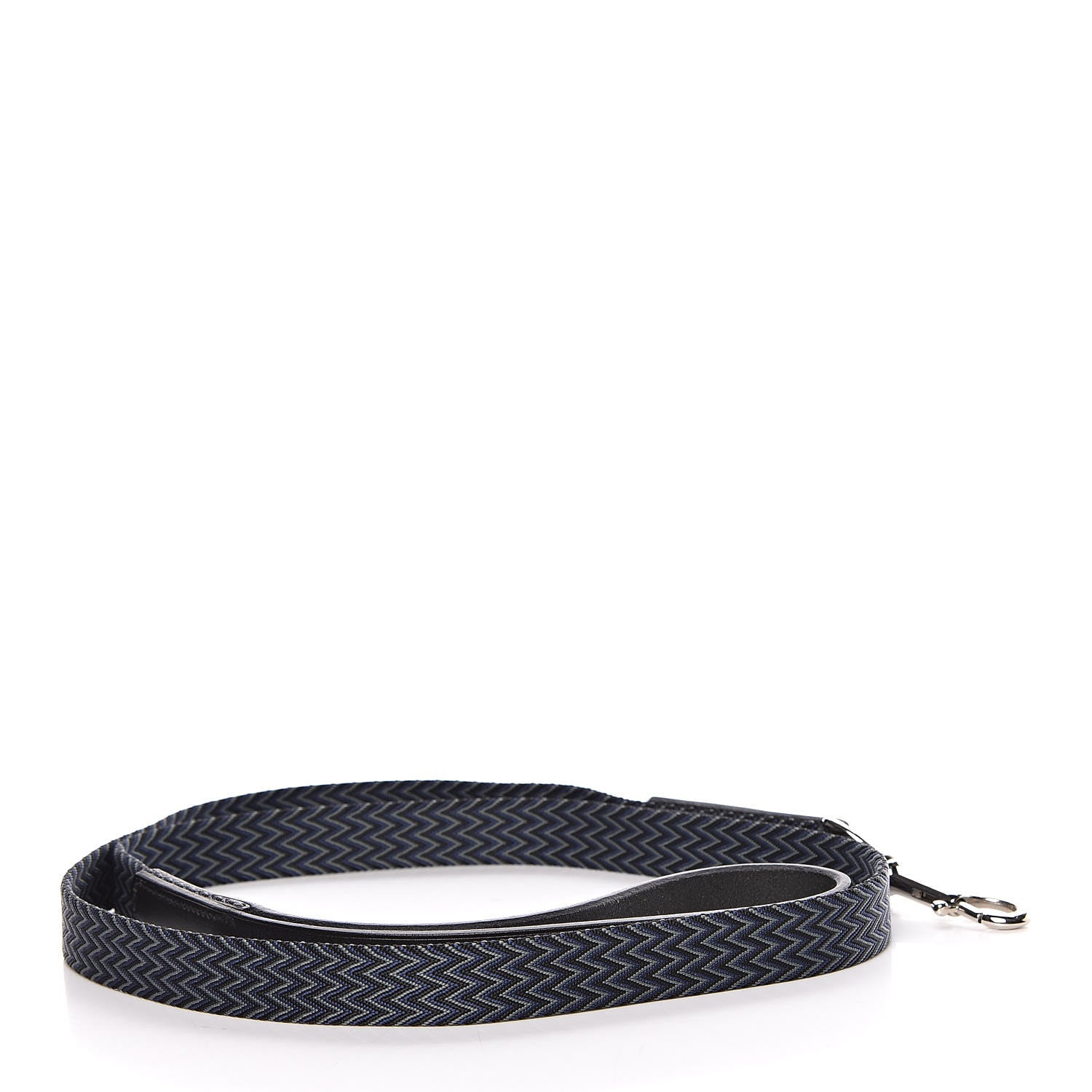 Hermes Toile Vache Hunter Dog Leash Black 3 of 5