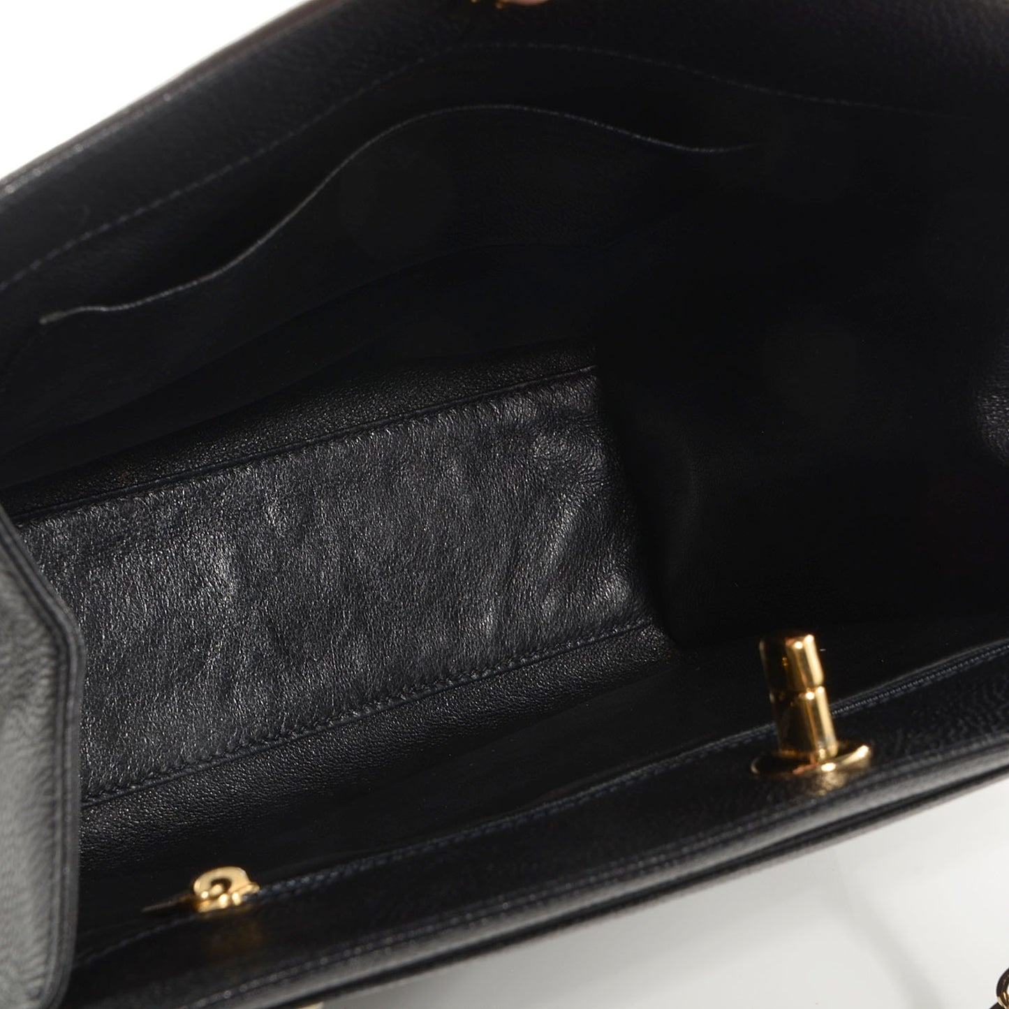 Caviar Shoulder Bag Black