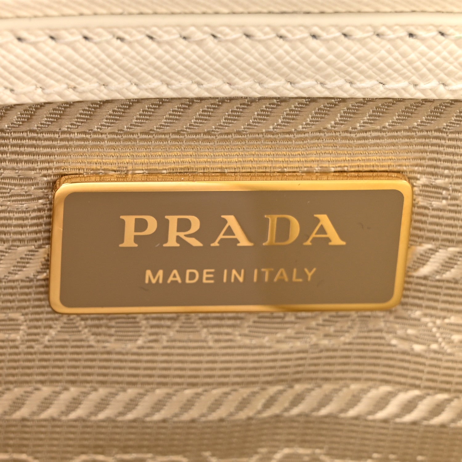 Prada Saffiano Lux Small Galleria Double Zip Tote White 6 of 12