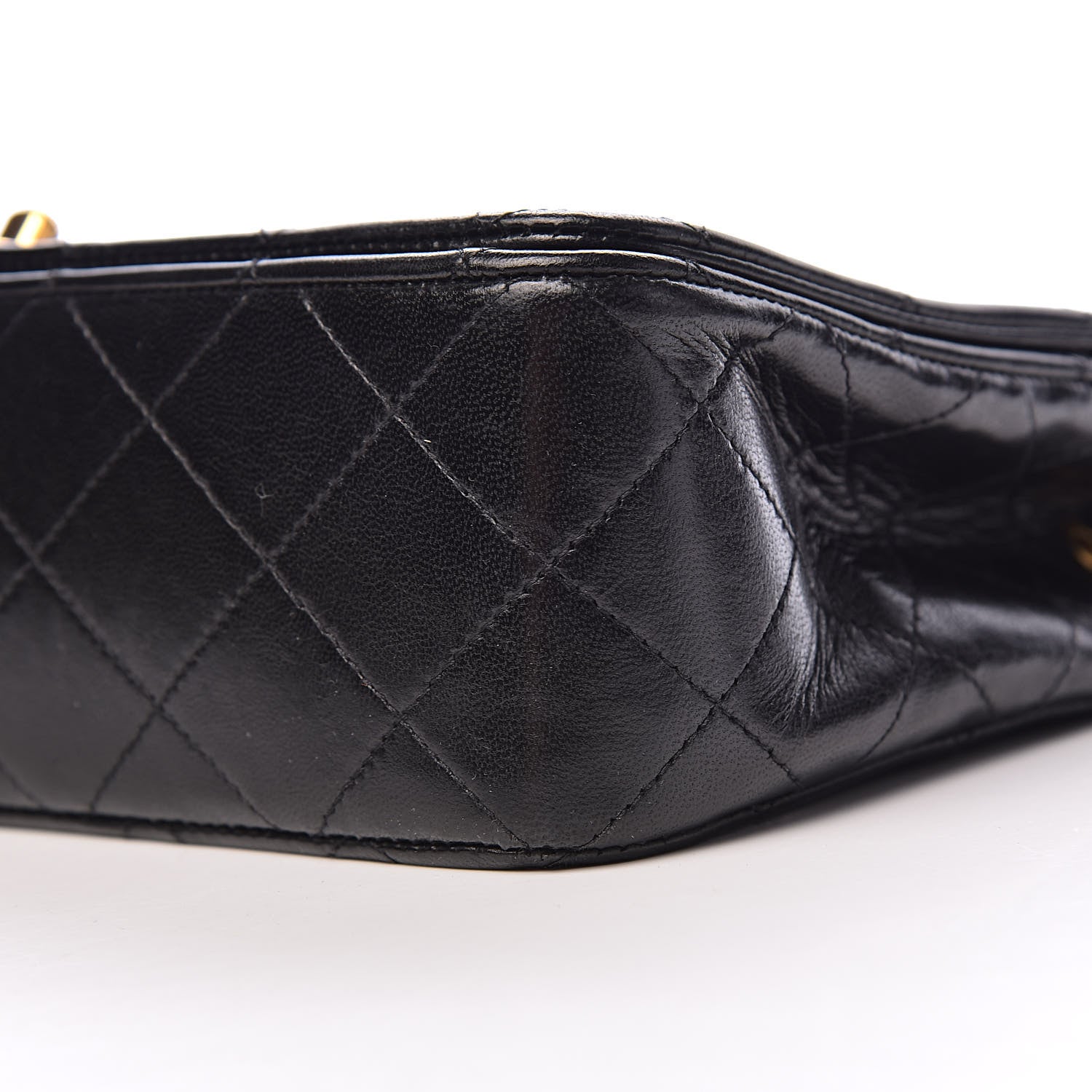 Chanel Lambskin Quilted Small Single Flap Bag Black 10 of 12