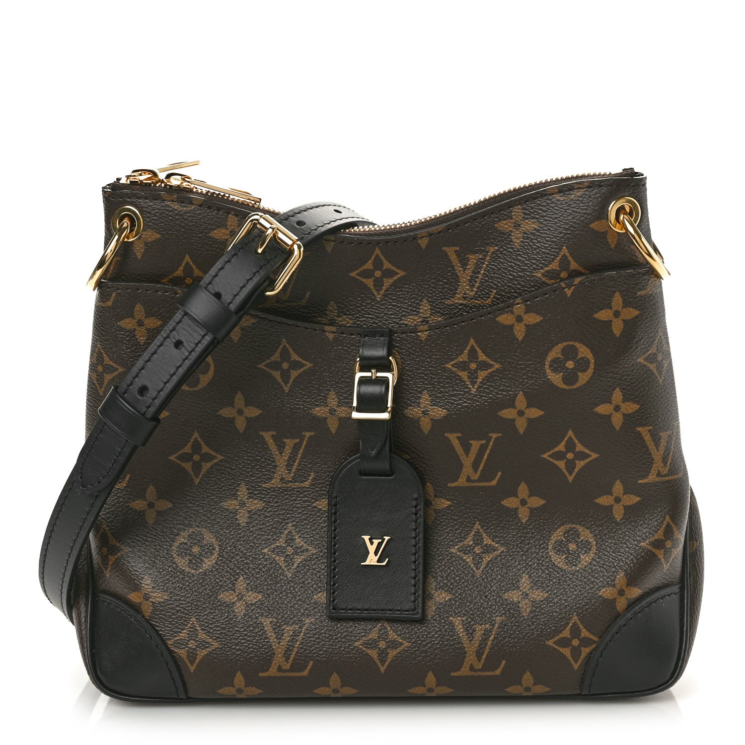 Louis Vuitton Monogram Odeon PM Black 1 of 10