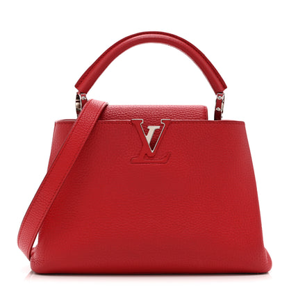 Louis Vuitton Taurillon Capucines BB Scarlet Red 1 of 10