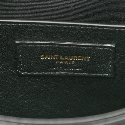 Saint Laurent Lambskin Quilted Small Becky Chain Bag Black 6 of 11