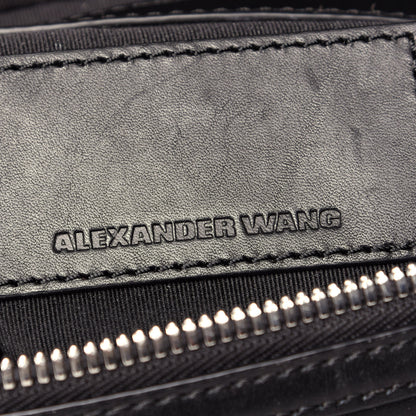Alexander Wang Pebbled Calfskin Studded Small Emile Black 6 of 8