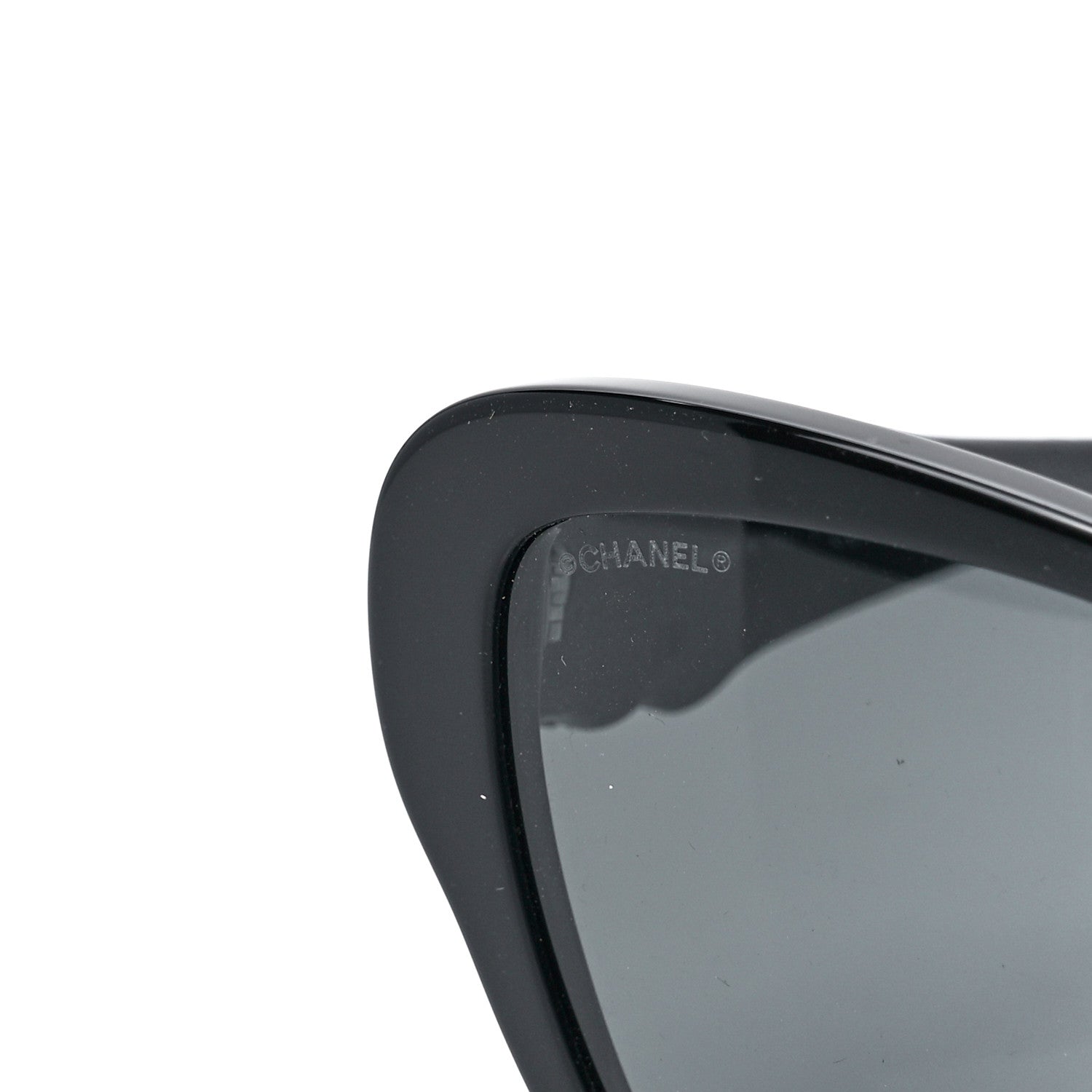 Chanel Acetate Lambskin CC Sunglasses 5457-Q-A Black 7 of 8