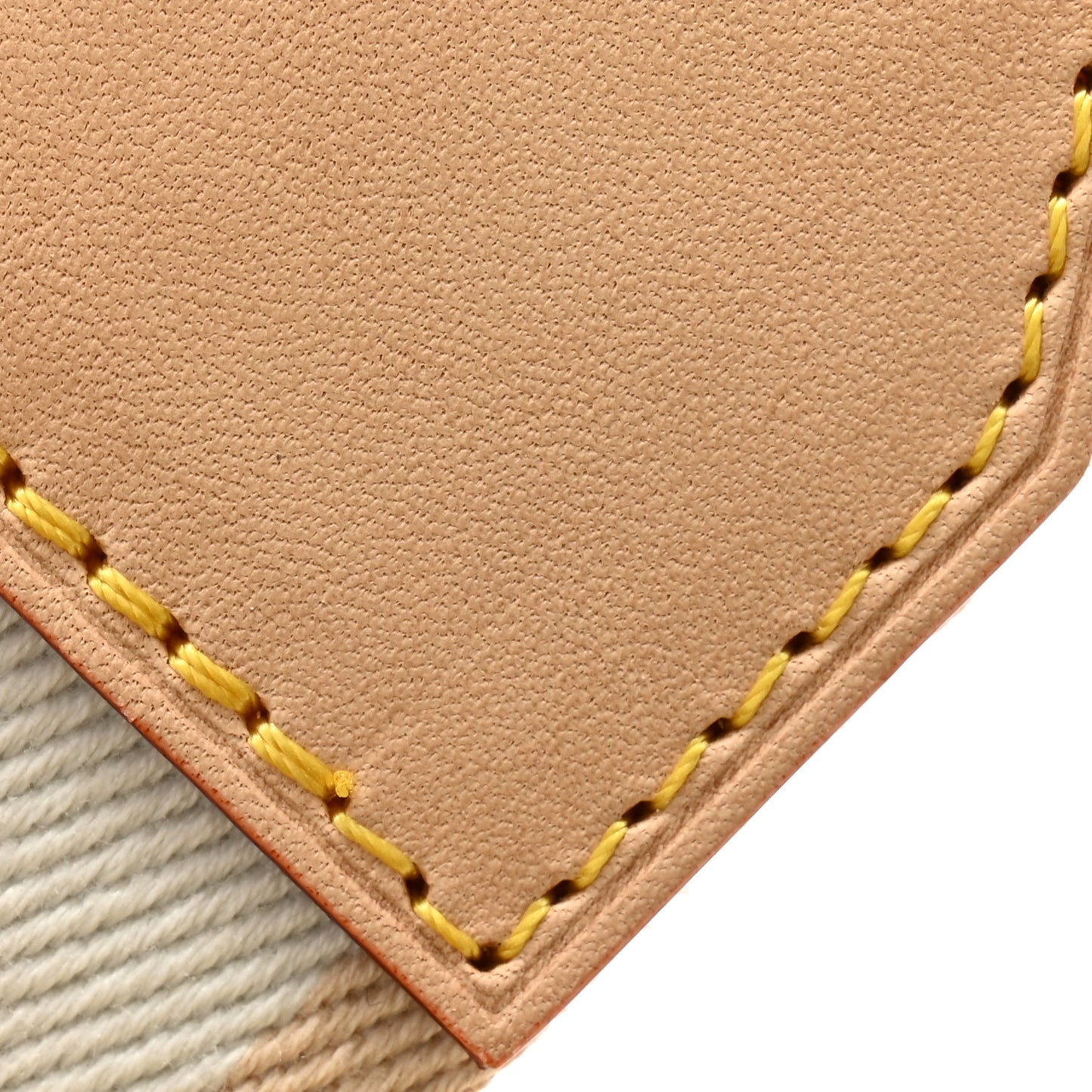 Monogram Vibe LV Shoulder Strap Beige White