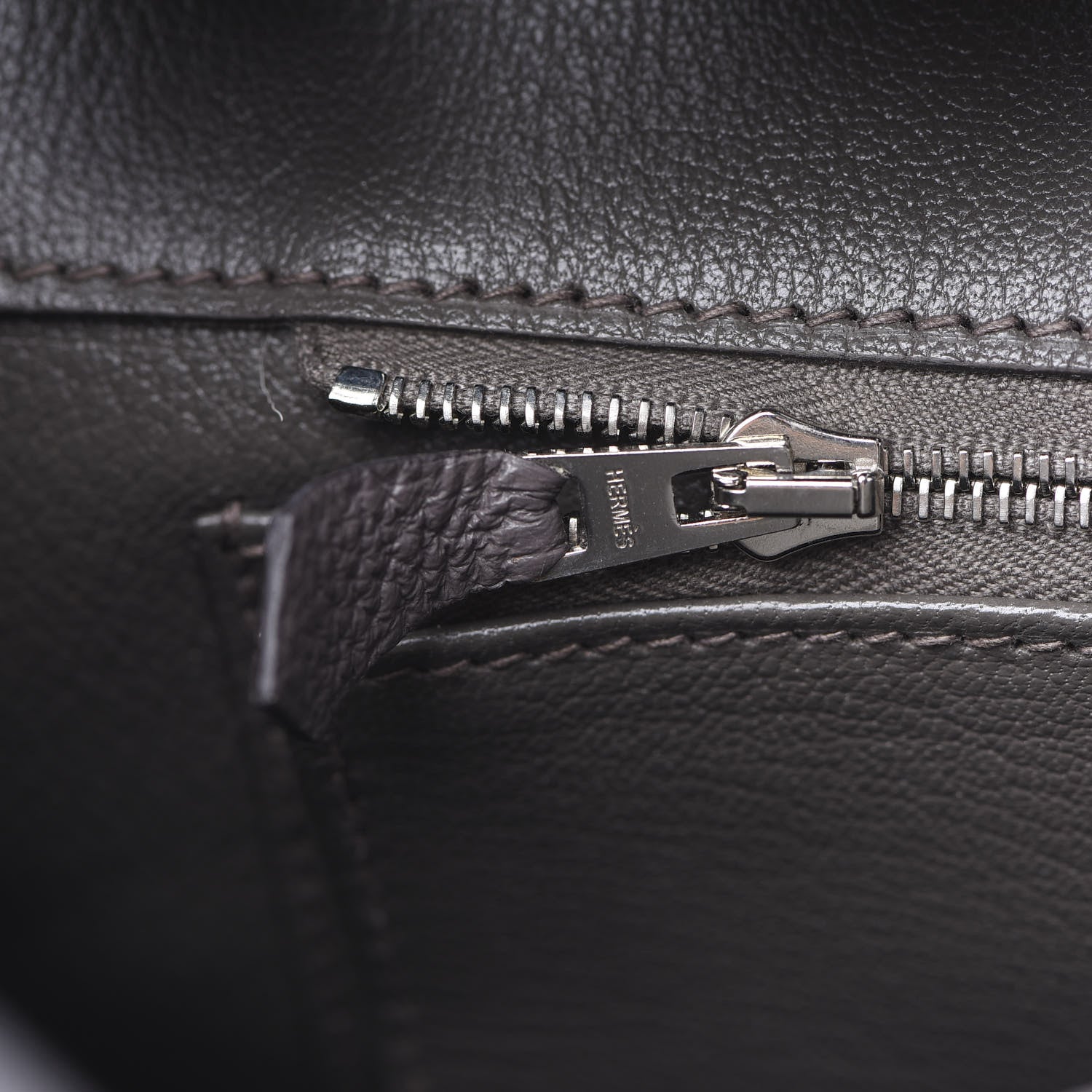 Hermes Togo Birkin 35 Etain 20 of 32