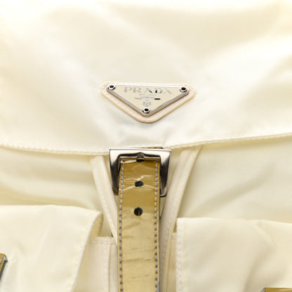 Prada Nylon Vela Backpack White 8 of 14