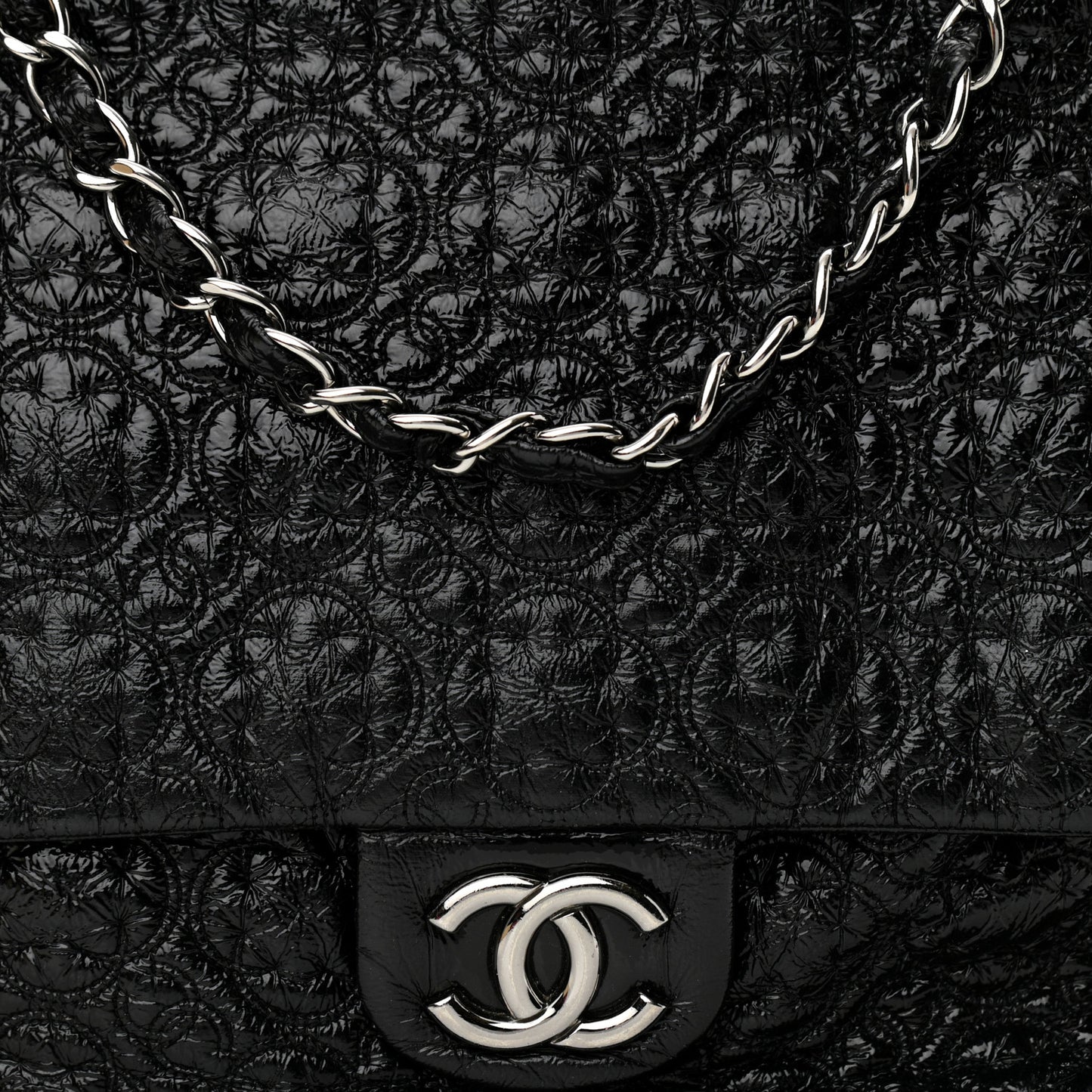 Vinyl Rock In Moscow Single Flap Black