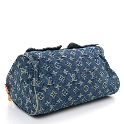 Louis Vuitton Monogram Denim Neo Speedy Blue 4 of 13
