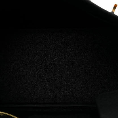 Hermes Togo Birkin 25 Black 5 of 11