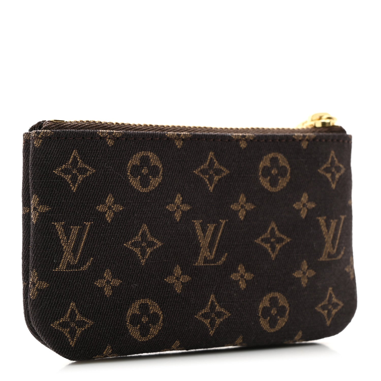 Louis Vuitton Mini Lin Key Pouch Ebene 3 of 7