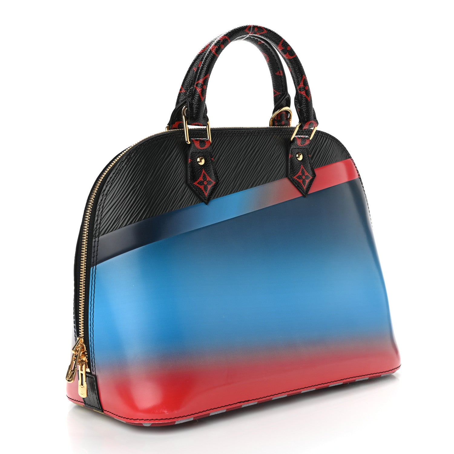 Louis Vuitton Epi Damier Race Alma PM Black Rouge 3 of 10