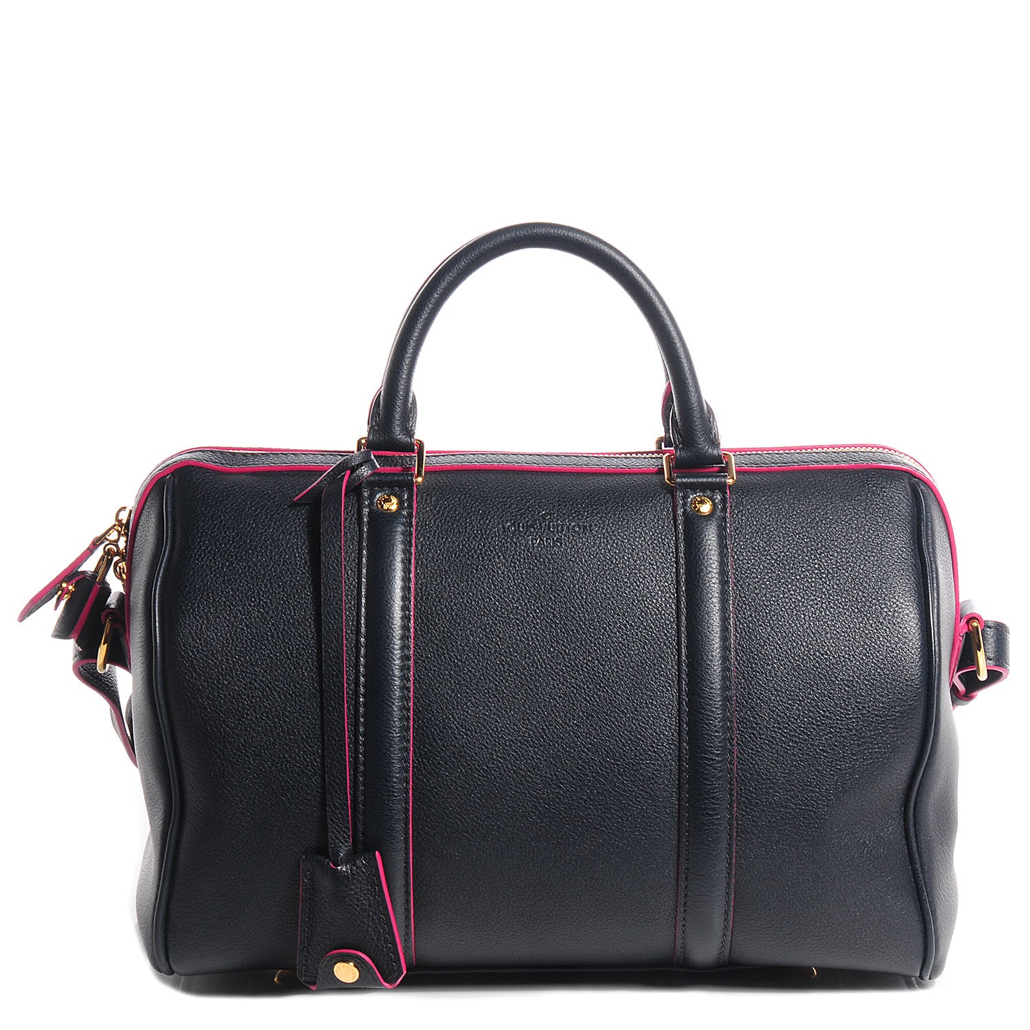 Louis Vuitton Veau Cachemire SC Bag PM Cobalt Fuchsia 1 of 8