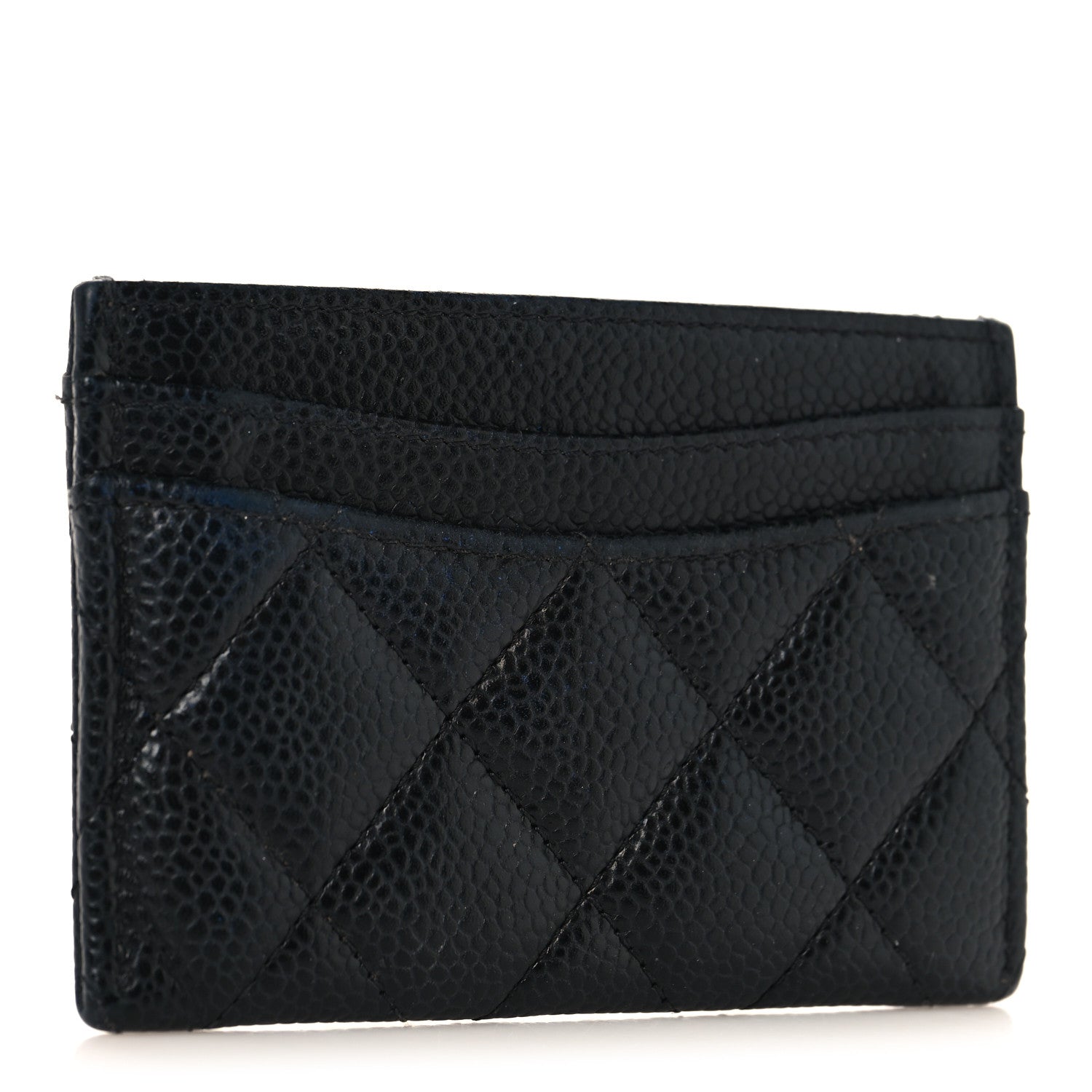 Chanel Caviar Quilted Card Holder Black 3 of 8