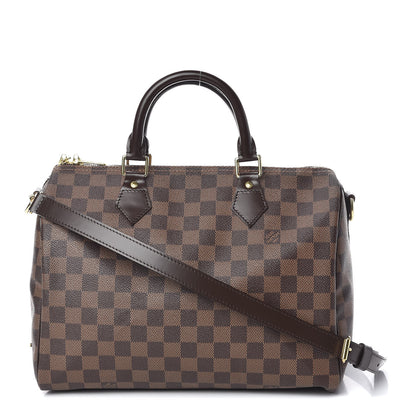 Louis Vuitton Damier Ebene Speedy Bandouliere 30 1 of 8