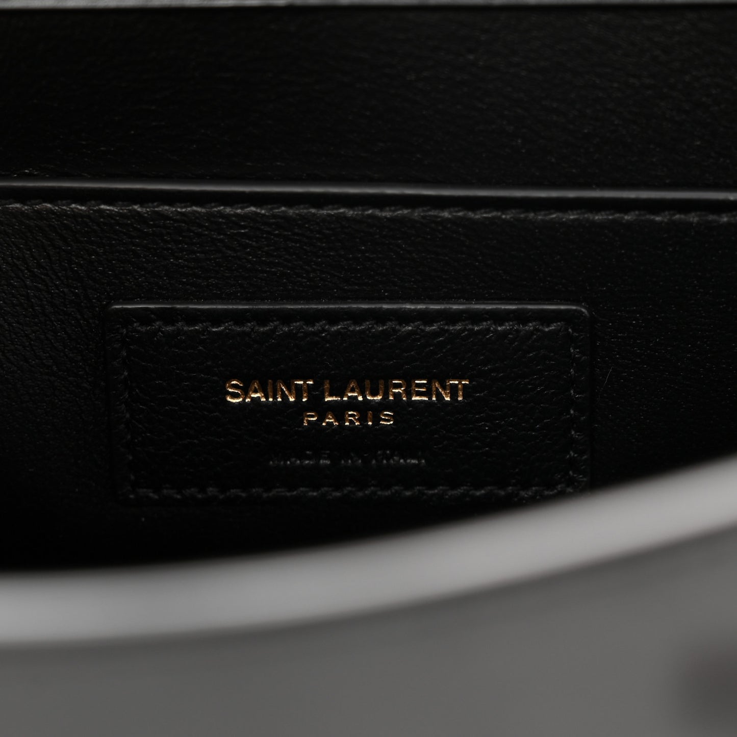 Smooth Calfskin Manhattan Shoulder Bag Black