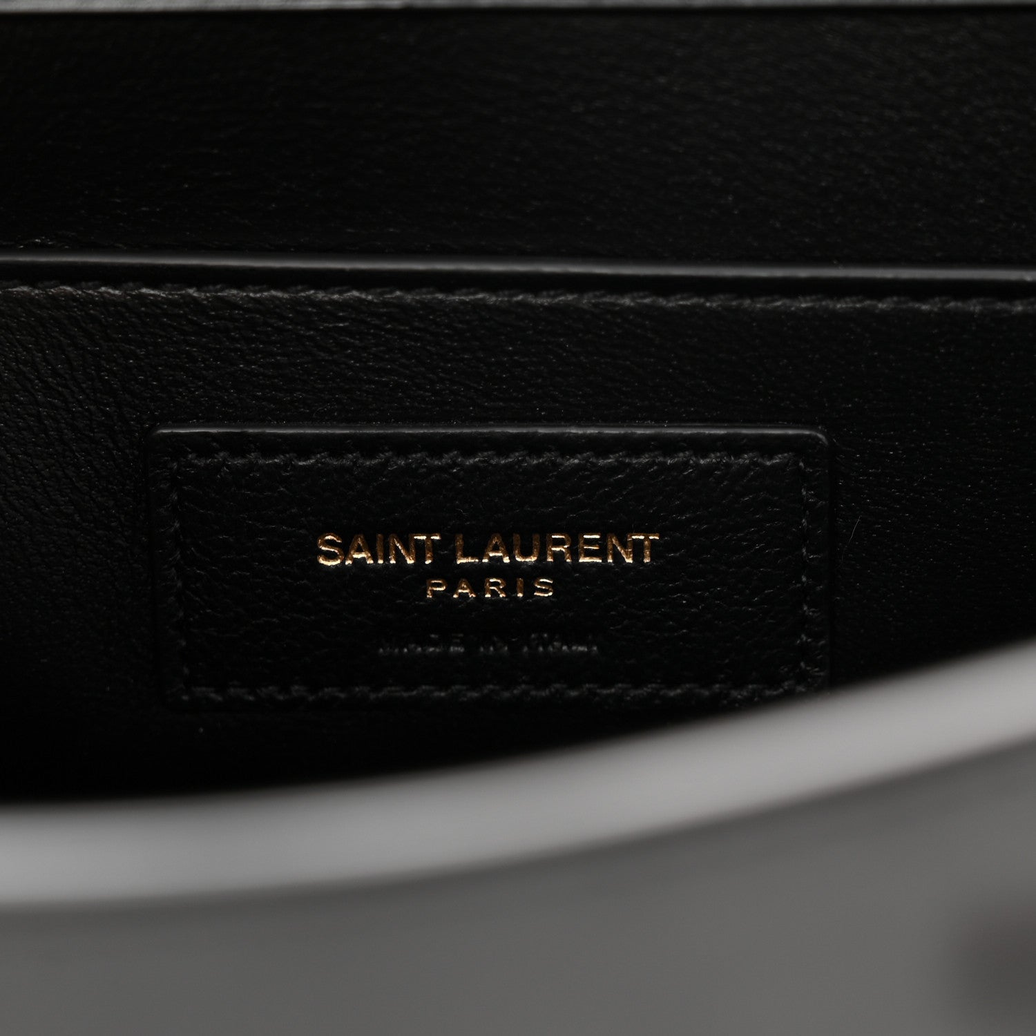 Saint Laurent Smooth Calfskin Manhattan Shoulder Bag Black 6 of 10