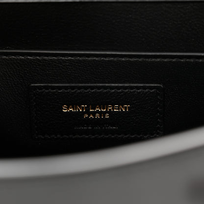 Saint Laurent Smooth Calfskin Manhattan Shoulder Bag Black 6 of 10