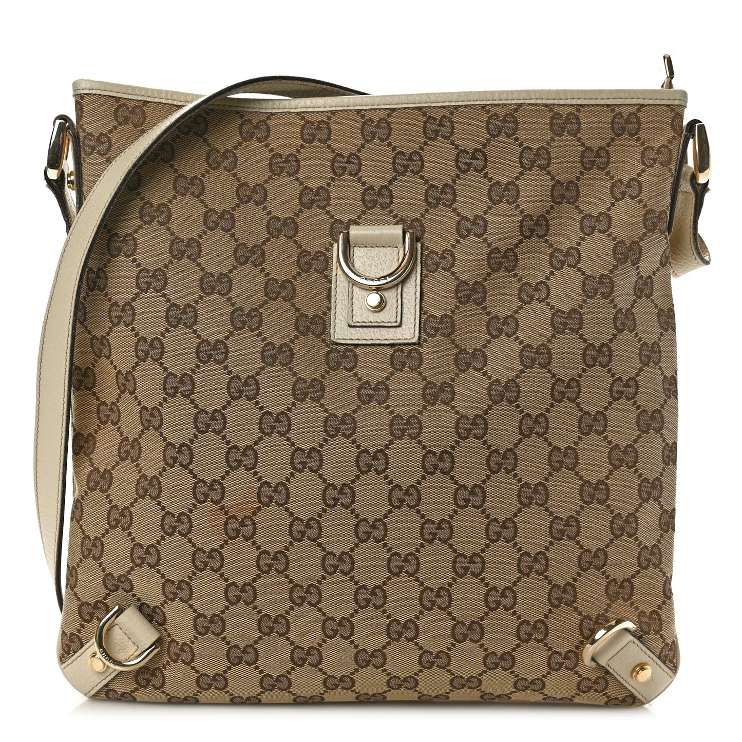 Monogram Abbey Messenger Bag Off White