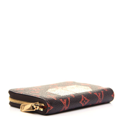 Louis Vuitton Catogram Zippy Coin Purse Marron 4 of 14