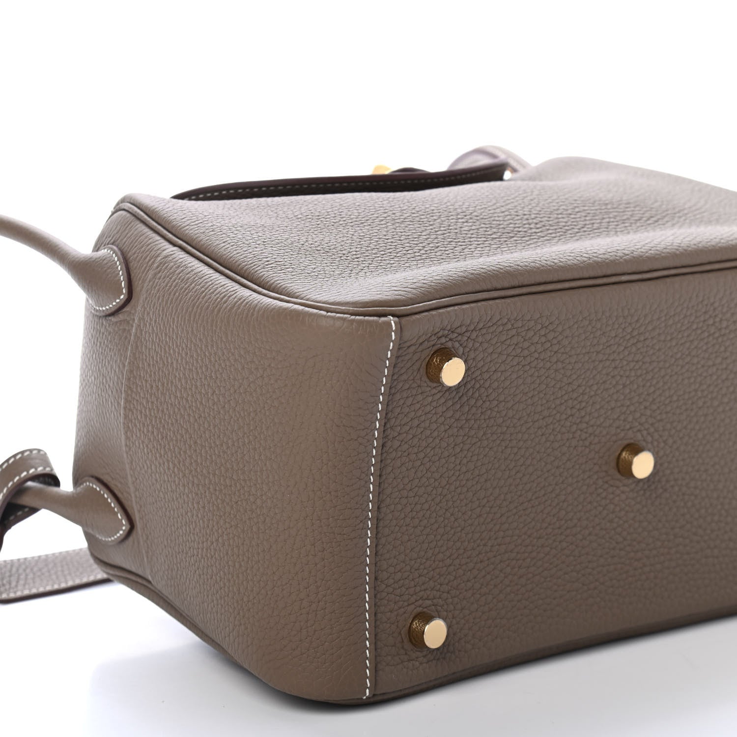 Hermes Taurillon Clemence Lindy 26 Etoupe 7 of 8