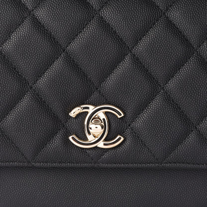 Chanel Caviar Quilted Medium Business Affinity Flap Black 11 of 12