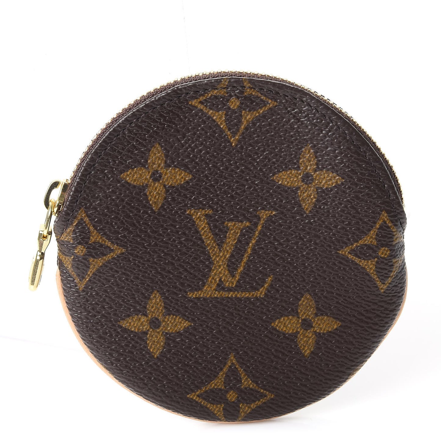 Monogram Round Coin Purse