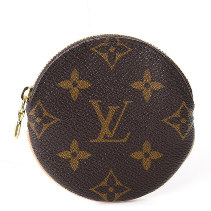Louis Vuitton Monogram Round Coin Purse 1 of 8