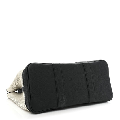 Hermes Toile Negonda Garden Party 30 TPM Black Ecru 4 of 12