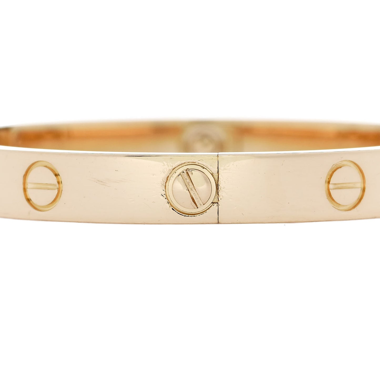 18K Yellow Gold Love Bracelet 16