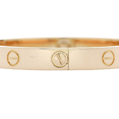 Cartier 18K Yellow Gold Love Bracelet 16 5 of 9