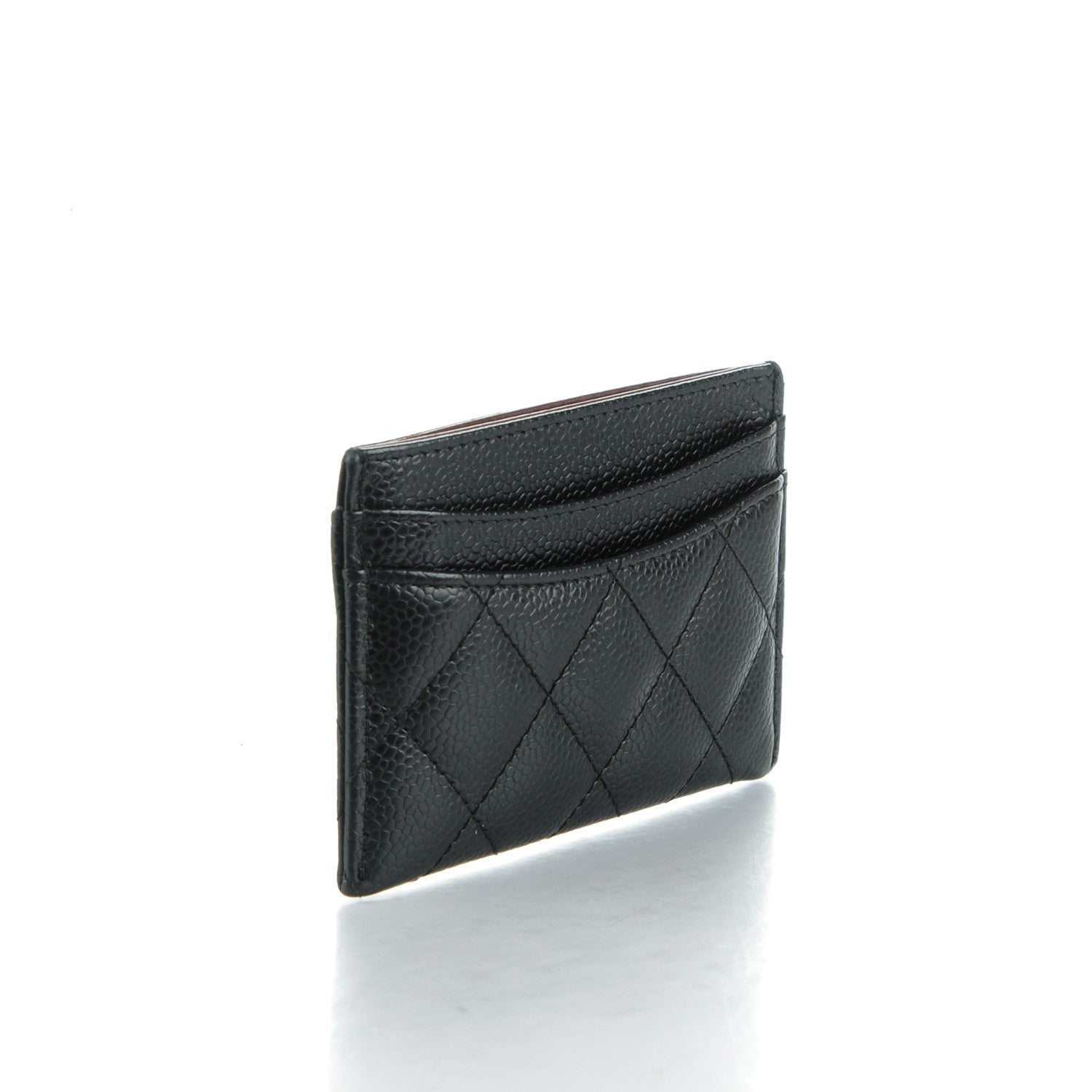 Chanel Caviar Quilted Card Holder Black 3 of 8