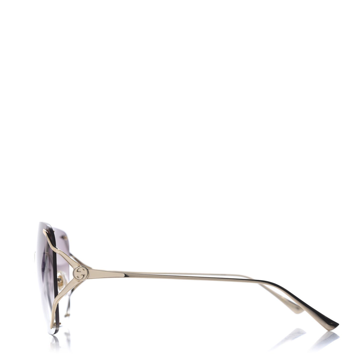 Oversized Sunglasses GG0646S Gold Brown