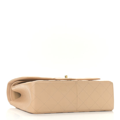 Chanel Caviar Quilted Jumbo Double Flap Beige 4 of 13