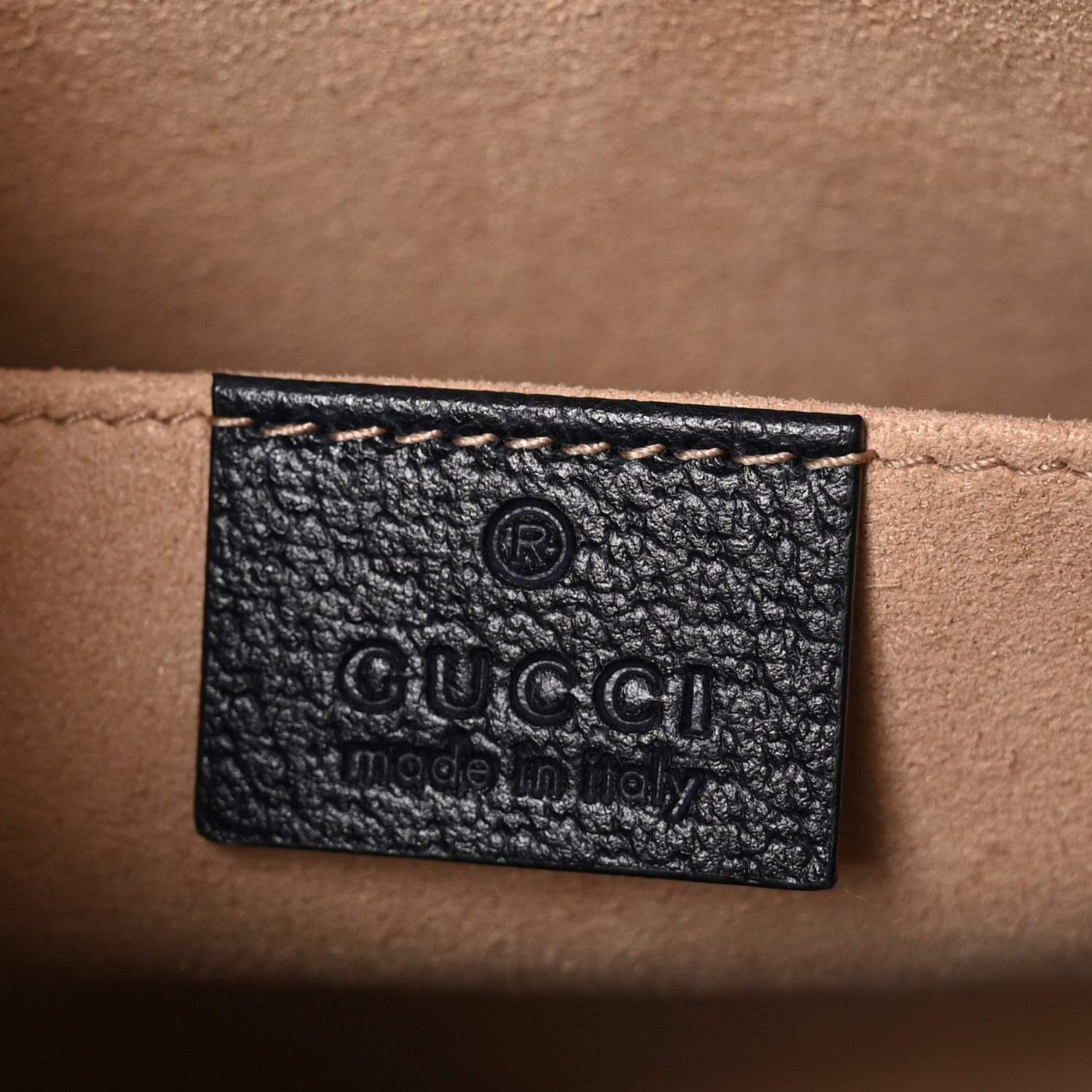 Gucci GG Supreme Monogram Web Ophidia Pouch Beige Blue 6 of 13