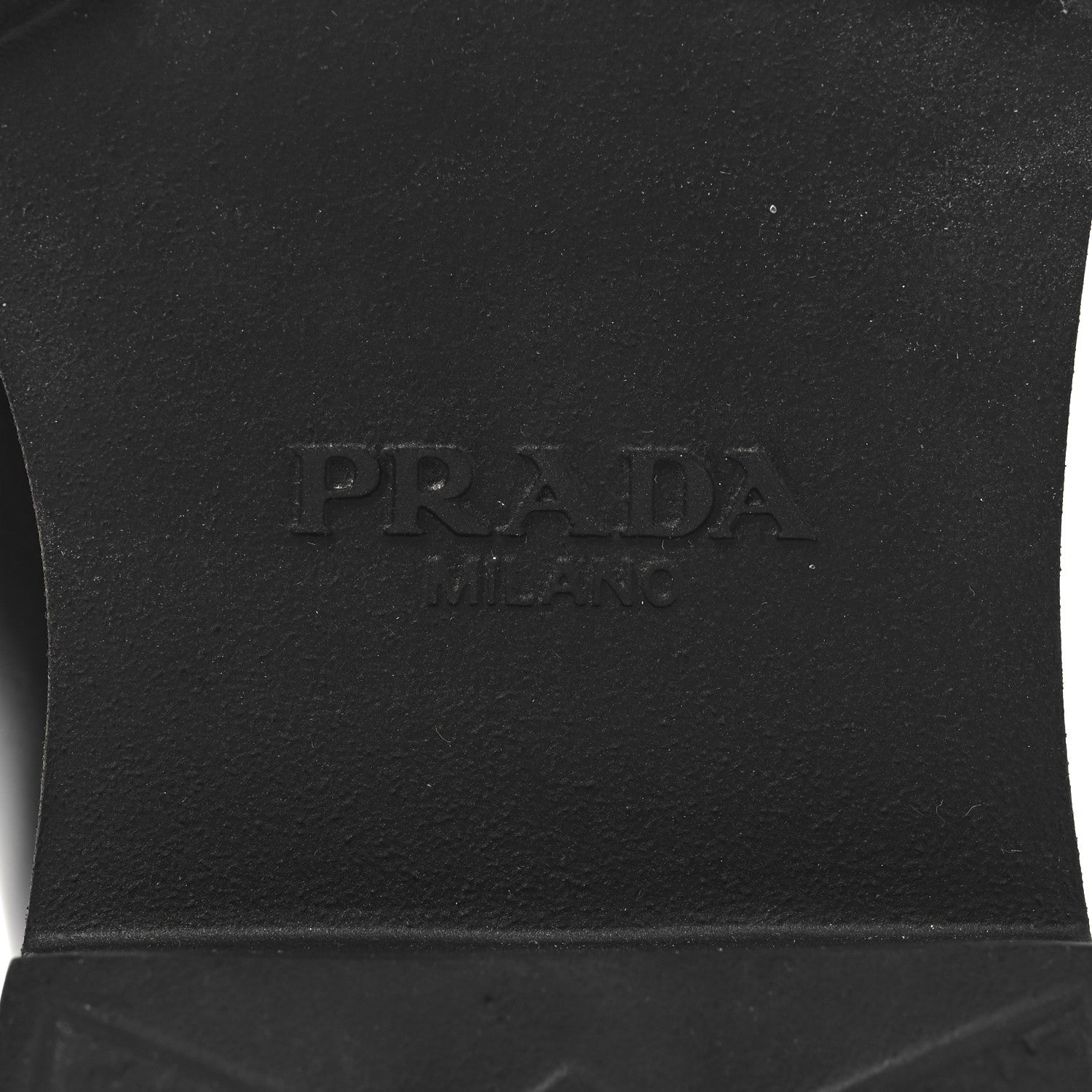 Prada Spazzolato Rois Monolith 55mm Derby Loafers 37 Black White 8 of 9